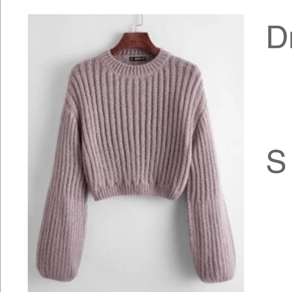 Purple sweater
